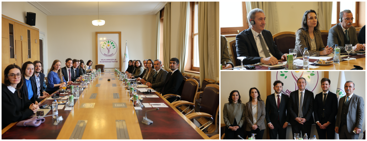 Almanya Yeşiller Partisi'nin ziyareti