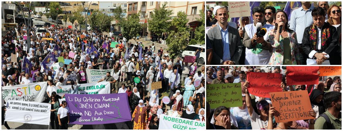 Besta’da nöbetteyiz: Besta'dan Akbelen'e, Cudi'den Kazdağları’na, Gabar'dan Hopa’ya ve Samandağ'a direnmeye devam edeceğiz