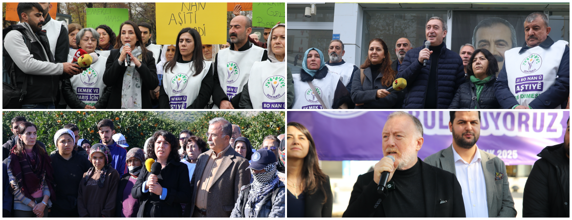 “Ekmek ve Barış İçin Bütçe” şiarıyla 4 koldan Ankara yürüyüşümüz başladı