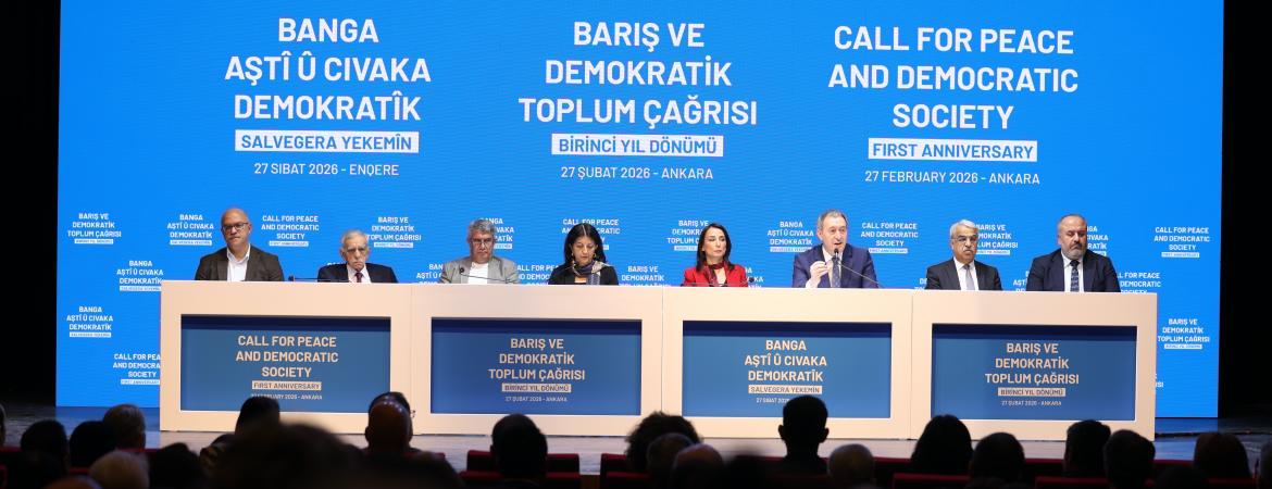 Hatimoğulları and Bakırhan: The state and political institutions now bear the historic responsibility to move this phase forward