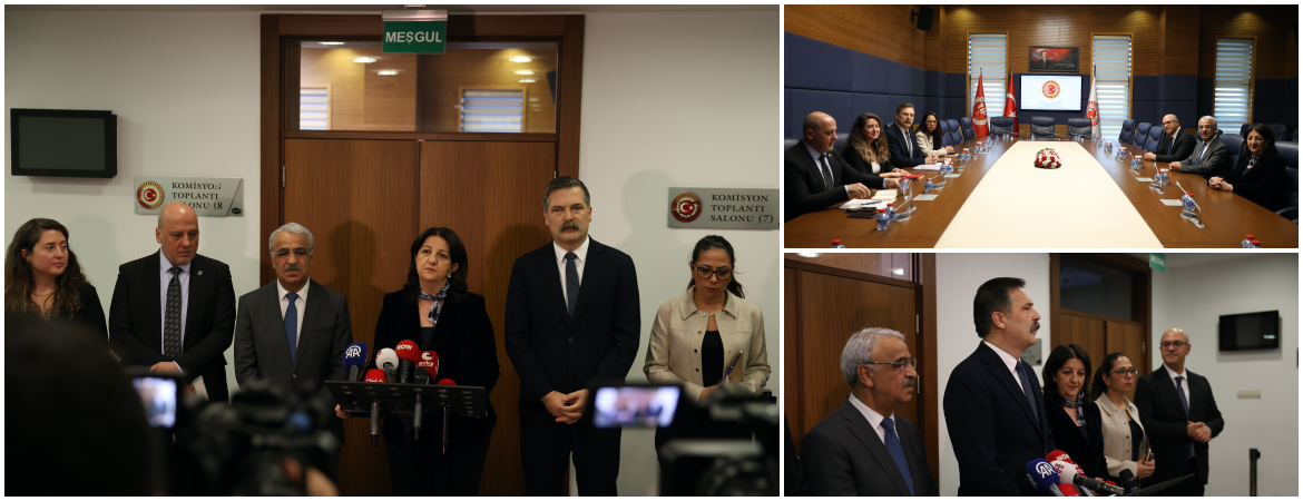 İmralı Heyetimiz TİP’i ziyaret etti: Yasal bir zemine geçme aşamasına geldik