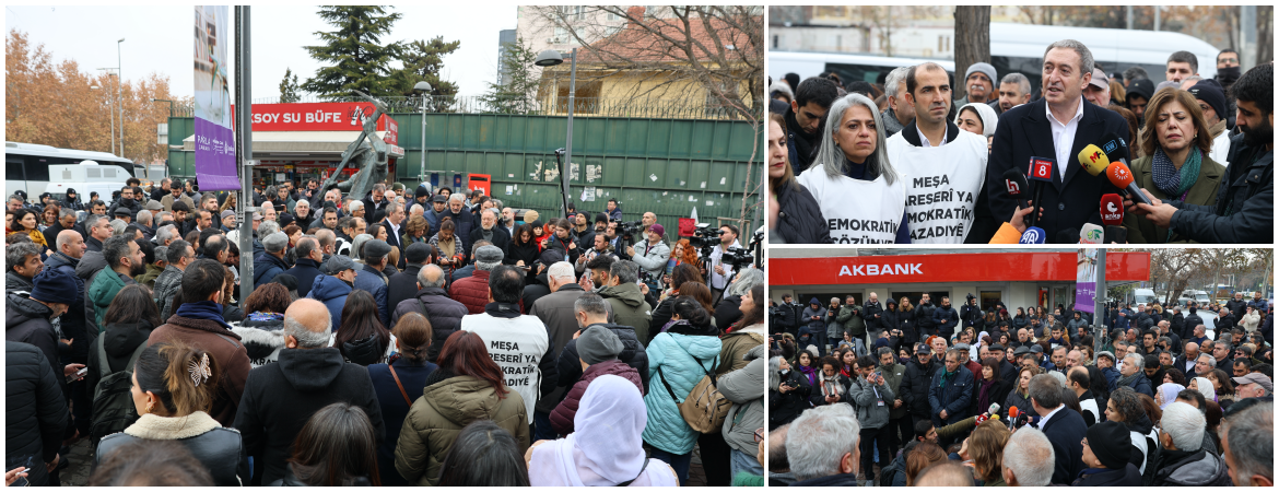Demokratik Çözüm ve Özgürlük Yürüyüşçüleri Ankara’da: Mutlak tecridin kaldırılması için TBMM sorumluluk almalı