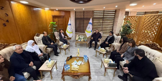 Our delegation met with the PYD Co-Chairs in Rojava