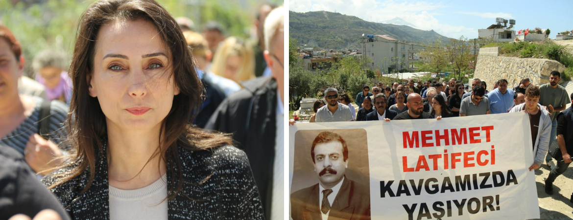 Mehmet Latifeci'nin anmasına katılan Hatimoğulları: Ortak mücadeleyi büyütmeye mecburuz