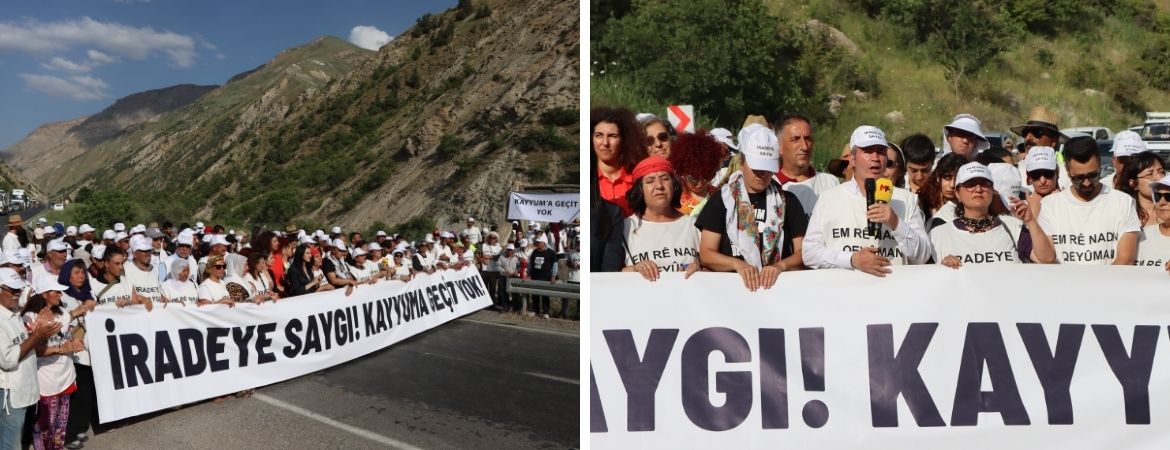 Meşa Îradeyê gihîşt sînorê Colemêrgê: Dest ji van rêbazên qirêj berdin, vîna gelê Kurd nas bikin