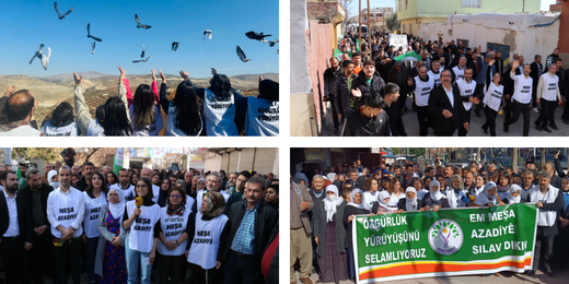 Özgürlük Yürüyüşü 11’inci gününde