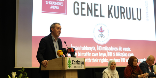 Bakırhan İHD’nin Genel Kuruluna katıldı