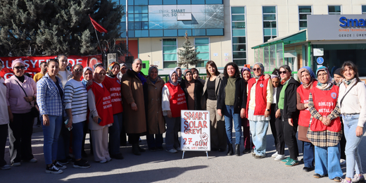 Kadın Meclisimiz Smart Solar direnişçisi kadınları ziyaret etti