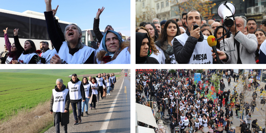 Özgürlük Yürüyüşü 10’uncu gününde