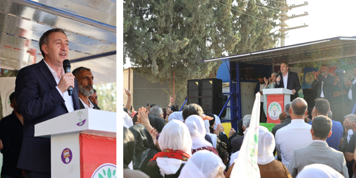 Bakırhan Osmaniye’de halk buluşmasına katıldı