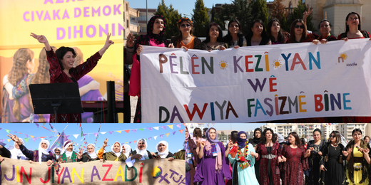 Nusaybin’de Kadın Mitingi: Ne ulus devletlerin faşist rejimlerine ne de kapitalist sistemin sömürü düzenine biat edeceğiz