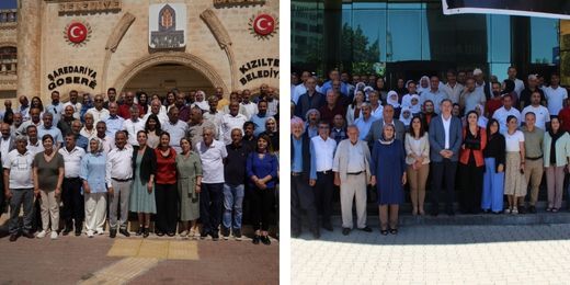 Eş Genel Başkanlarımız Mardin ve Siirt'de belediyeleri ziyaret etti