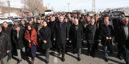 Eş Genel Başkanımız Tuncer Bakırhan’ın babası Ali Bakırhan, son yolculuğuna uğurlandı