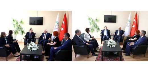 Partiler arası bayramlaşma ziyareti: Kayyıma tepki