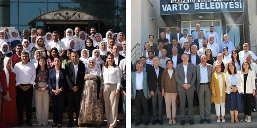 Eş Genel Başkanlarımız belediyelerimizi ziyaret etti: AKP’nin normalleşme siyaseti Hakkari’de sönmüştür