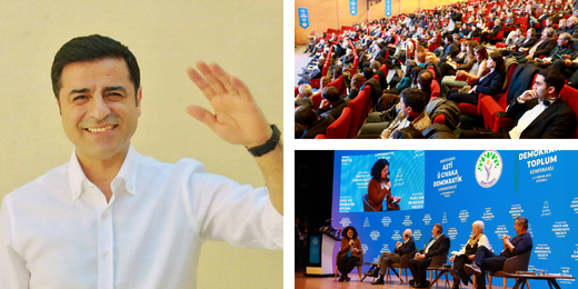 Demirtaş'ın Uluslararası Barış ve Demokratik Toplum Konferansına gönderdiği mesajı