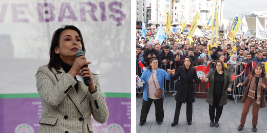 Özgürlük İçin Barış Mitingimiz: Öcalan diyor ki barışı Ankara, İstanbul ve Amed’de konuşmalıyız
