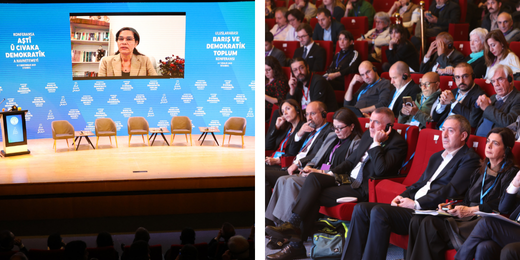 Îlham Ehmed: Di vê serdema dîrokî de ku herêma Rojhilata Navîn ji nû ve tê dizaynkirin rola Tirkiyeyê û Sûriyeyê gelekî girîng e