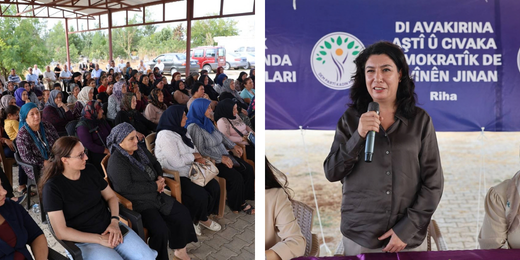 Kadın Meclisimiz Urfa Cibin Köyünde kadınlarla bir araya geldi: Demokratik cumhuriyeti kadınlarla birlikte inşa edelim