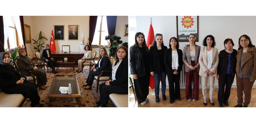 Kadın Meclisimiz EMEP ve AKP’nin kadın yapılarıyla görüştü