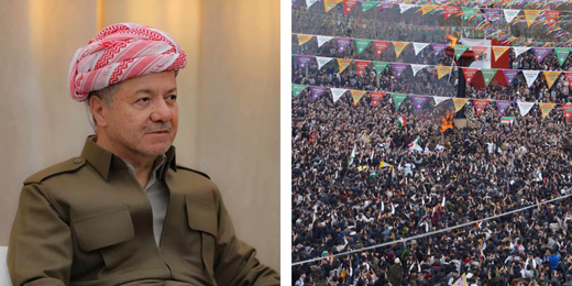 Peyama Birêz Mesûd Barzanî ya ji bo Newroza Amedê