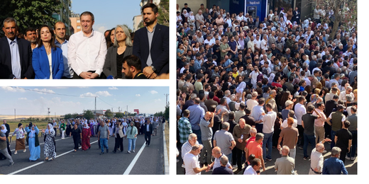 Özgürlük Mitingi yasağına karşı Amed ve tüm kentler miting alanına dönüştü: İmralı'ya vurduğunuz kilit Türkiye halklarının ayağına vurulan prangadır, çözümde muhatap Sayın Öcalan’dır