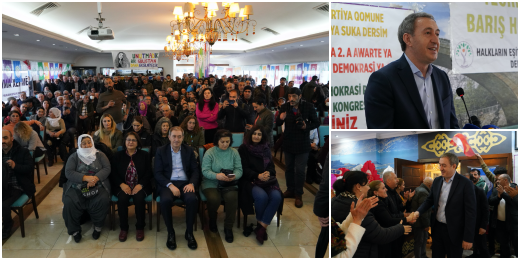 Bakırhan Dersim'de: Dersim bir kez daha demokratik yerel yönetimler anlayışıyla buluşmalı