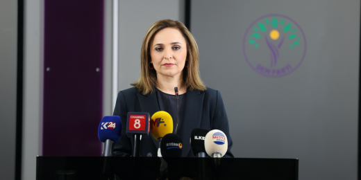 Ayşegül Doğan: Heyetin en kısa sürede Sayın Öcalan ile görüşmek üzere İmralı'ya gitmesini bekliyoruz
