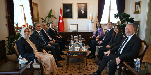 Heyetimiz AK Parti ile görüştü