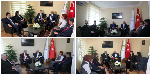 Siyasi partilerle bayramlaştık