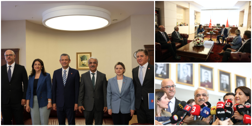 İmralı Heyeti CHP’yi ziyaret etti: Barışı adalet ve toplumsal bütünleşme üzerine kurmaya yönelik çabalarımızı en yoğun şekilde sürdüreceğiz