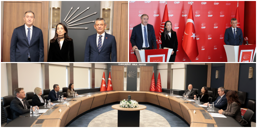 Eş Genel Başkanlarımızdan CHP’ye ziyaret: Başta Kobanî olmak üzere Kürtlerin yaşadığı yerlere insani koridor açılmalı