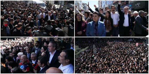 Demokrasi güçleri ve siyasi partiler Van'ın iradesine sahip çıkıyor: Zeydan'ın mazbatası verilene kadar meydanlardayız