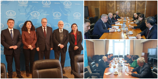 Heyetimizin Rusya temasları sürüyor