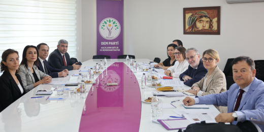 AB Yerel Yönetimler Kongresi Heyeti partimizi ziyaret etti