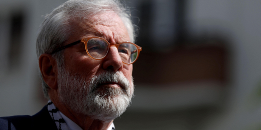 Gerry Adams’tan sürece destek mesajı