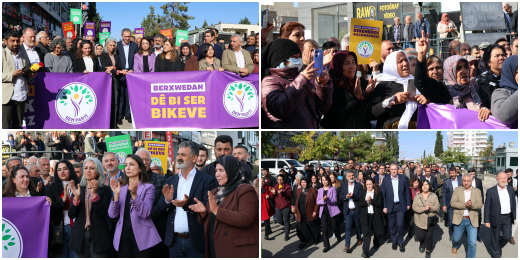 Demokrasi güçleriyle Halfeti'deydik: Ortak mücadeleyle hep beraber kazanacağız