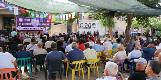 Barış ve Demokratik Toplum Buluşmaları kapsamında Türkmenlerle bir araya geldik
