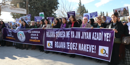 Kadın Meclisimiz Suruç’ta: Onurlu bir barış için Rojava’yı savunmaya devam edeceğiz