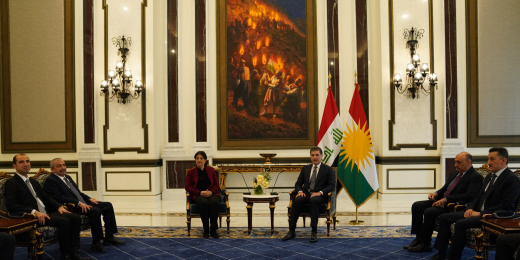 İmralı Heyeti Neçirvan Barzani ile görüştü