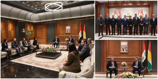 İmralı Heyeti Mesrur Barzani ile görüştü