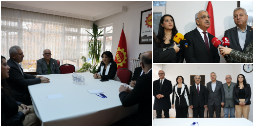 İmralı Heyetimizden EMEP'e ziyaret: Barışın hukuka ihtiyacı var