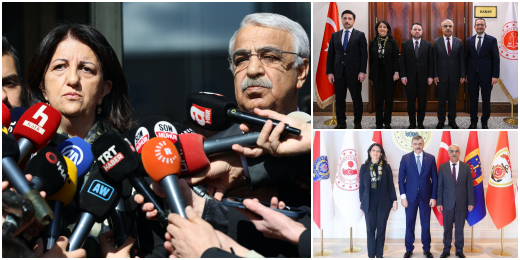 İmralı Heyetimizden İçişleri ve Adalet Bakanlığına ziyaret