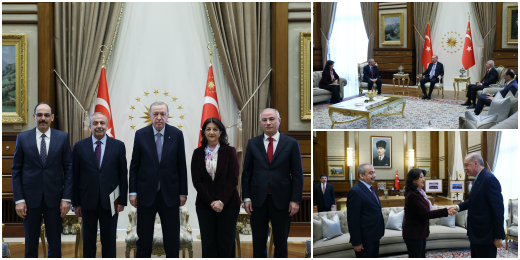 İmralı Heyetimizin Cumhurbaşkanı Erdoğan ile yaptığı görüşmeye ilişkin açıklaması