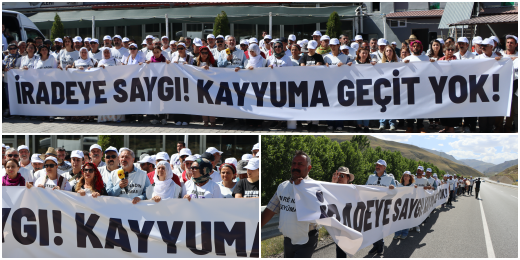 İradeye Saygı Yürüyüşü 6. gününde: Bu yürüyüş faşist zihniyete karşı milyonların iradesini yansıtmaktadır