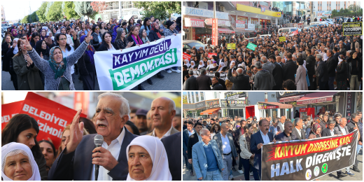 "Kayyım Değil Demokrasi!" buluşmaları bugün de devam etti