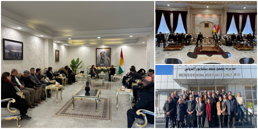 Federe Kürdistan Bölgesinde görüşmeler gerçekleştiren heyetimiz Rojava'ya geçti