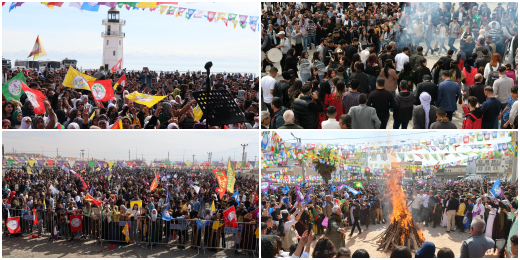 12 merkez ile Newroz kutlamalarına devam edildi