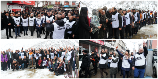 Özgürlük Yürüyüşü 5'inci gününde