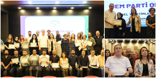 Parti Okulumuz ilk mezunlarını verdi